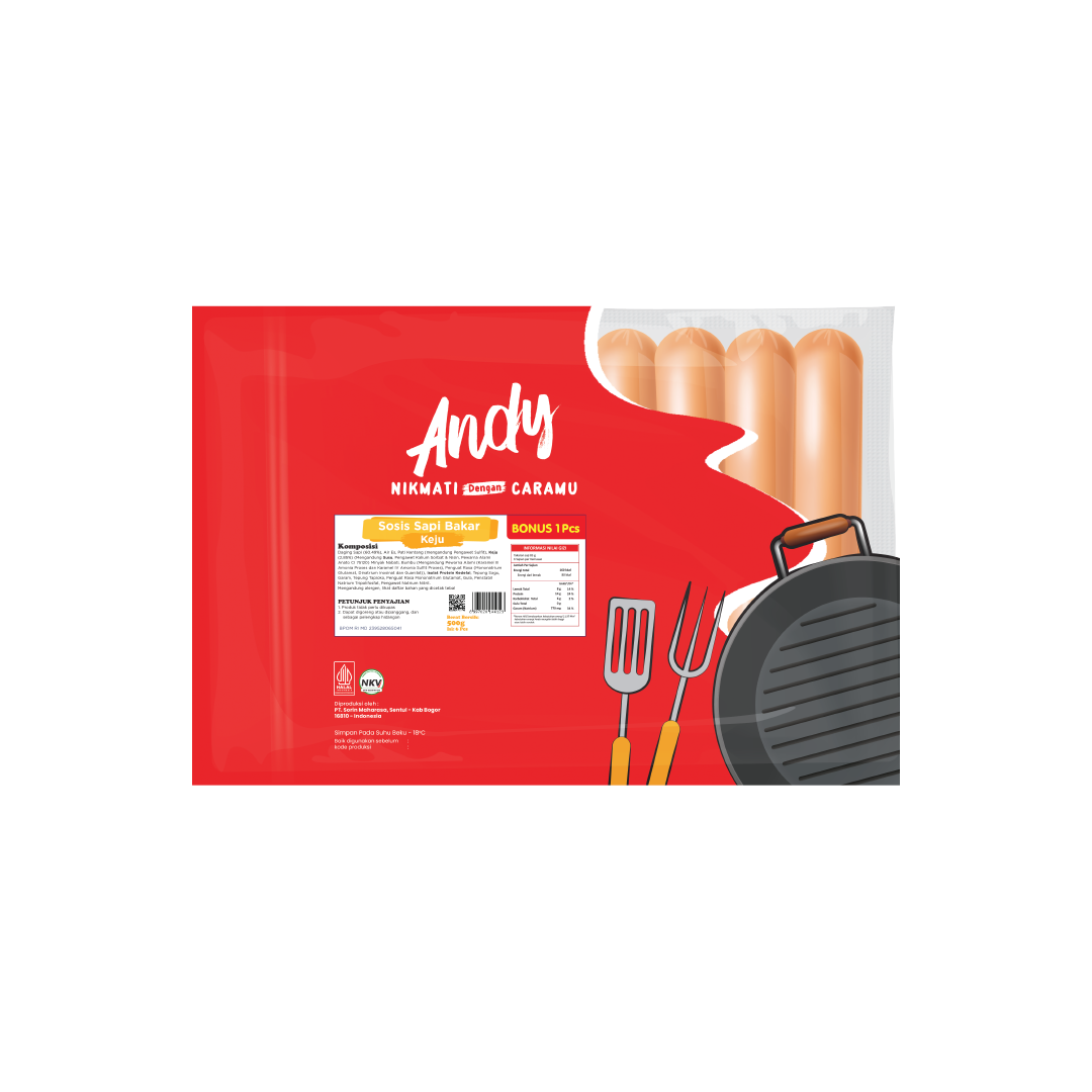 Sosis Sapi Bakar Keju